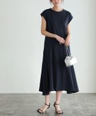 【ピエロ/Pierrot】のフレンチフレアカットソーワンピース ネイビー|ID: prp329100003721515 ipo3291000000026126997