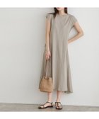【ピエロ/Pierrot】のフレンチフレアカットソーワンピース ダークベージュ|ID: prp329100003721515 ipo3291000000026127000