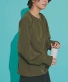 【ピエロ/Pierrot】の【アウトレットSALE!】【ラッシュガード】ギャザートップス カーキ|ID: prp329100003721537 ipo3291000000036042408