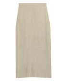 【ピエロ/Pierrot】の【アウトレットSALE!】リネンタッチIラインニットスカート 人気、トレンドファッション・服の通販 founy(ファニー) ファッション Fashion レディースファッション Fashion for Women スカート Skirts アウトレット Outlet / Clearance おすすめ Recommended / Our Picks シンプル Simple, Minimal スリット Slit, Slit Detail セットアップ Set-Up, Coordinated Outfit プチプライス・低価格 Affordable / Budget Price 夏 Summer thumbnail ベージュ|ID: prp329100003721543 ipo3291000000036044554