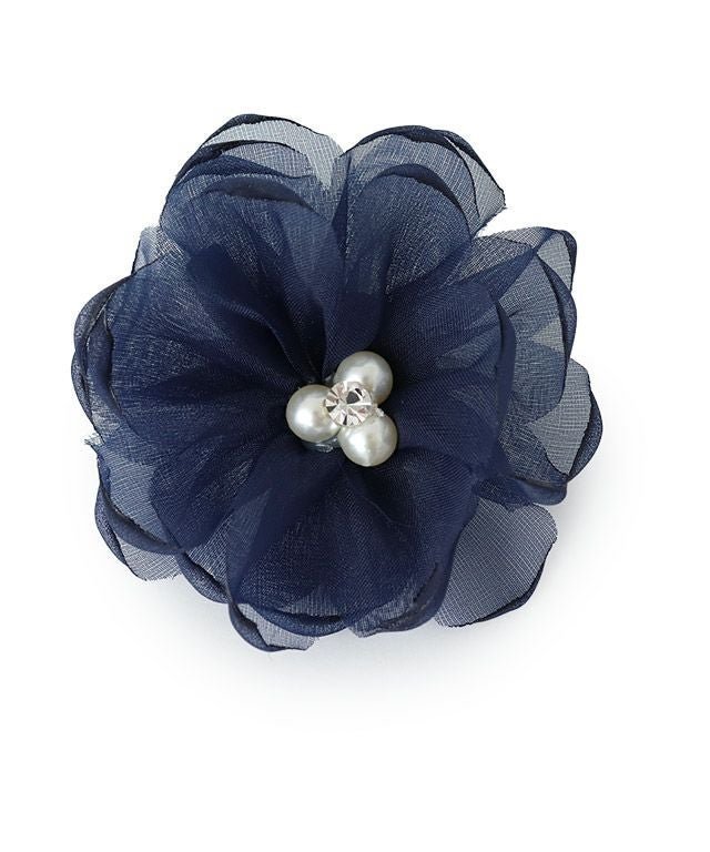 【ピエロ/Pierrot】の【E会場】選べるデザインフラワーコサージュ インテリア・キッズ・メンズ・レディースファッション・服の通販 founy(ファニー) ファッション Fashion レディースファッション Fashion for Women アクセサリー Fashion Accessories オーガンジー Organza Fabric サテン Satin, Glossy Fabric フラワー Flower, Floral プチプライス・低価格 Affordable / Budget Price B/ネイビー|ID: prp329100003783017 ipo3291000000036041377