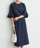 【ピエロ/Pierrot】の【A会場】フレアスリーブトップススカートセットアップ 167cm / ネイビー / M|ID: prp329100003783026 ipo3291000000035738900