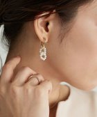 【ピエロ/Pierrot】の2wayパールモチーフフープピアス [Pierrot] ゴールド|ID: prp329100003783037 ipo3291000000024896581