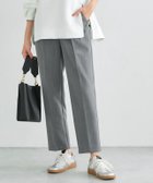 【ピエロ/Pierrot】の高見えゆるテーパードパンツ 【10サイズ展開】 162cm / 杢チャコール / M|ID: prp329100003783038 ipo3291000000034911608