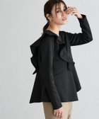 【ピエロ/Pierrot】のフリルドッキングダンボールフレアプルオーバー 人気、トレンドファッション・服の通販 founy(ファニー) ファッション Fashion レディースファッション Fashion for Women トップス・カットソー Cut & Sew Tops カジュアルプルオーバー・ニットトップス Pullovers & Knit Tops / Casual Pullovers アシンメトリー Asymmetrical Style カットソー Cut and Sewn Top フェミニン Feminine, Girly フリル Frill, Ruffle フレア Flare, Flared プチプライス・低価格 Affordable / Budget Price エレガント 上品 Elegant thumbnail ブラック|ID: prp329100003783068 ipo3291000000036041306