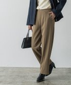 【ピエロ/Pierrot】のペアスキンベロアセンターシームストレートパンツ モカベージュ|ID: prp329100003783133 ipo3291000000035935574