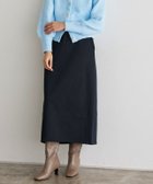 【ピエロ/Pierrot】の裏起毛ロングスカート 人気、トレンドファッション・服の通販 founy(ファニー) ファッション Fashion レディースファッション WOMEN スカート Skirt ロングスカート Long Skirt おすすめ Recommend シンプル Simple スウェット Sweat スリット Slit セットアップ Set Up プチプライス・低価格 Affordable ロング Long 再入荷 Restock/Back In Stock/Re Arrival thumbnail ネイビー|ID: prp329100003783167 ipo3291000000024897102