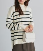 【ピエロ/Pierrot】の吸湿発熱 選べるネックサイドスリットニット 人気、トレンドファッション・服の通販 founy(ファニー) ファッション Fashion レディースファッション Fashion for Women トップス・カットソー Cut & Sew Tops ニット Knit Tops & Sweaters スリット Slit, Slit Detail ハイネック High Neck, Mock Neck プチプライス・低価格 Affordable / Budget Price エレガント 上品 Elegant thumbnail 166cm / アイボリー×ブラック / ハイネック / M|ID: prp329100003783197 ipo3291000000036040862