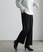 【ピエロ/Pierrot】の裏微起毛タックパンツ 163cm / ブラック / M|ID: prp329100003783201 ipo3291000000035589652