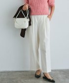 【ピエロ/Pierrot】の裏微起毛タックパンツ 157cm / アイボリー / M|ID: prp329100003783201 ipo3291000000035935216