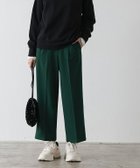 【ピエロ/Pierrot】の裏微起毛タックパンツ 163cm / ダークグリーン / M|ID: prp329100003783201 ipo3291000000035935220