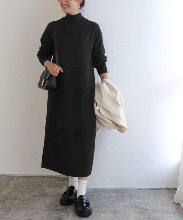 【ピエロ/Pierrot】のネックが選べるAラインニットワンピース インテリア・キッズ・メンズ・レディースファッション・服の通販 founy(ファニー) https://founy.com/ ファッション Fashion レディースファッション WOMEN ワンピース Dress ニットワンピース Knit Dresses ハイネック High Neck プチプライス・低価格 Affordable ミドル Middle ロング Long エレガント 上品 Elegant |ID: prp329100003783225 ipo3291000000029244707