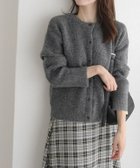 【ピエロ/Pierrot】の【A会場】ウォッシャブル2wayニットカーディガン 163cm / 杢チャコール / M|ID:prp329100003783247