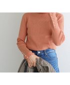 【ピエロ/Pierrot】の選べるデザイン袖ボタンリブニット 157cm / A / オレンジ / ハイネック / M|ID: prp329100003783253 ipo3291000000034911591