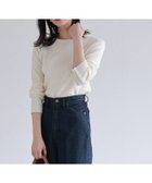 【ピエロ/Pierrot】の選べるデザイン袖ボタンリブニット 人気、トレンドファッション・服の通販 founy(ファニー) ファッション Fashion レディースファッション Fashion for Women トップス・カットソー Cut & Sew Tops ニット Knit Tops & Sweaters 送料無料 Free Shipping シンプル Simple, Minimal パール Pearl, Pearl Accent プチプライス・低価格 Affordable / Budget Price エレガント 上品 Elegant thumbnail 167cm / A / アイボリー / クルーネック / M|ID: prp329100003783253 ipo3291000000036043640