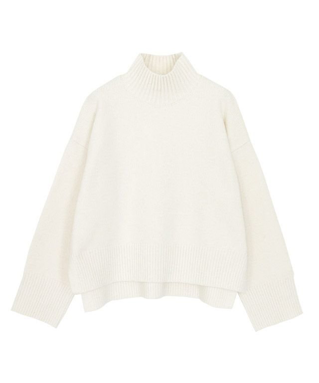 【ピエロ/Pierrot】の【アウトレットSALE!】選べる2ネッククロップド丈ニット インテリア・キッズ・メンズ・レディースファッション・服の通販 founy(ファニー) 　ファッション　Fashion　レディースファッション　WOMEN　トップス・カットソー　Tops/Tshirt　ニット　Knit Tops　アウトレット　Outlet　クロップド　Cropped　スリット　Slit　ハイネック　High Neck　バランス　Balance　プチプライス・低価格　Affordable　アイボリー|ID: prp329100003783345 ipo3291000000024897776