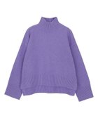 【ピエロ/Pierrot】の選べる2ネッククロップド丈ニット 人気、トレンドファッション・服の通販 founy(ファニー) ファッション Fashion レディースファッション Fashion for Women トップス・カットソー Cut & Sew Tops ニット Knit Tops & Sweaters クロップド Cropped, Short Length スリット Slit, Slit Detail ハイネック High Neck, Mock Neck バランス Balance, Style Balance プチプライス・低価格 Affordable / Budget Price thumbnail パープル|ID: prp329100003783345 ipo3291000000036067883