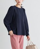 【ピエロ/Pierrot】のペプラムTブラウス 人気、トレンドファッション・服の通販 founy(ファニー) ファッション Fashion レディースファッション WOMEN トップス・カットソー Tops/Tshirt シャツ/ブラウス Shirts/Blouses カットソー Cut And Sew ジョーゼット Georgette バランス Balance フレア Flare プチプライス・低価格 Affordable ペプラム Peplum エレガント 上品 Elegant 再入荷 Restock/Back In Stock/Re Arrival 秋 Autumn/Fall thumbnail ネイビー|ID: prp329100003783379 ipo3291000000027915860