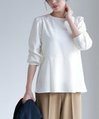 【ピエロ/Pierrot】のペプラムTブラウス 人気、トレンドファッション・服の通販 founy(ファニー) ファッション Fashion レディースファッション WOMEN トップス・カットソー Tops/Tshirt シャツ/ブラウス Shirts/Blouses カットソー Cut And Sew ジョーゼット Georgette バランス Balance フレア Flare プチプライス・低価格 Affordable ペプラム Peplum エレガント 上品 Elegant 再入荷 Restock/Back In Stock/Re Arrival 秋 Autumn/Fall thumbnail オフホワイト|ID: prp329100003783379 ipo3291000000027915878