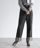 【ピエロ/Pierrot】のワイドストレートターンバックデニム ワイドストレートターンバックデニム|ID: prp329100003783407 ipo3291000000036264607