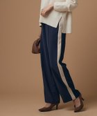 【ピエロ/Pierrot】のRASW ストレートサイドラインパンツ 165cm / ネイビー×グレージュ / M|ID: prp329100003783416 ipo3291000000036043569