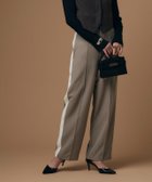 【ピエロ/Pierrot】のRASW ストレートサイドラインパンツ 165cm / モカ×アイボリー / M|ID: prp329100003783416 ipo3291000000036043571