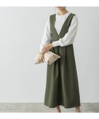 【ピエロ/Pierrot】のウエストマークジャンパースカート 人気、トレンドファッション・服の通販 founy(ファニー) ファッション Fashion レディースファッション WOMEN スカート Skirt インナー Inner シンプル Simple ストレッチ Stretch プチプライス・低価格 Affordable 再入荷 Restock/Back In Stock/Re Arrival thumbnail 167cm / カーキ / M|ID: prp329100003803083 ipo3291000000029216354