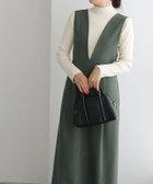 【ピエロ/Pierrot】の【C会場】ウエストマークジャンパースカート 157cm / アッシュグリーン / M|ID: prp329100003803083 ipo3291000000035934286