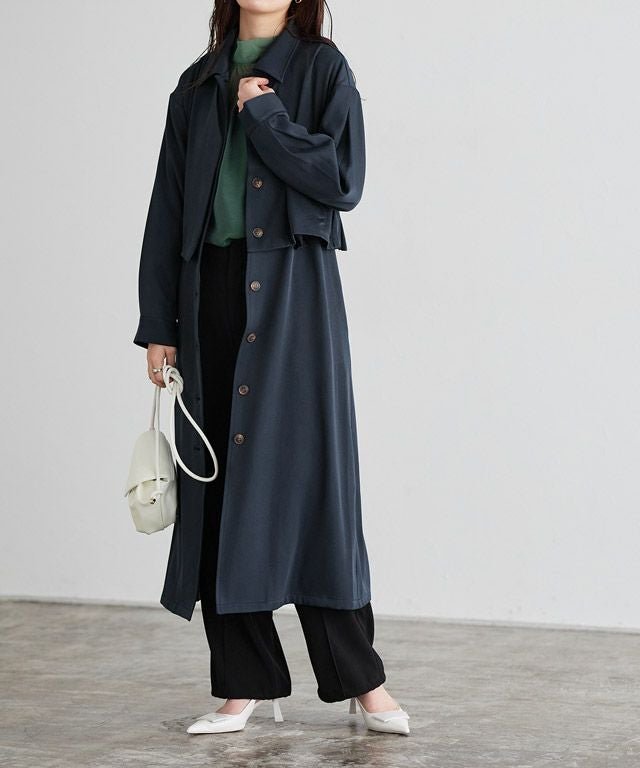 【ピエロ/Pierrot】の3wayトレンチコートワンピース インテリア・キッズ・メンズ・レディースファッション・服の通販 founy(ファニー) https://founy.com/ ファッション Fashion レディースファッション Fashion for Women アウター Coat / Outerwear Collection コート・ロングコート・ピーコート Long Coats, Peacoats & More レディースジャケット・軽アウター Jackets トレンチコート / 春秋の定番アウター Trench Coats ノースリーブ Sleeveless, No-Sleeve ブルゾン Blouson, Bomber Jacket プチプライス・低価格 Affordable / Budget Price マーブル Marble, Marble Pattern ロング Long, Long-Length |ID: prp329100003813874 ipo3291000000035934424