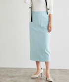 【ピエロ/Pierrot】のポケットデザインIラインスカート ライトブルー|ID: prp329100003813879 ipo3291000000036276090