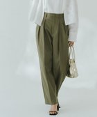 【ピエロ/Pierrot】のRASW ダブルタックバレルパンツ 人気、トレンドファッション・服の通販 founy(ファニー) ファッション Fashion レディースファッション WOMEN パンツ Pants センター Center ダブル Double トレンド Trend フォルム Form プチプライス・低価格 Affordable エレガント 上品 Elegant 再入荷 Restock/Back In Stock/Re Arrival thumbnail 165cm / カーキ / M|ID: prp329100003828886 ipo3291000000032210290