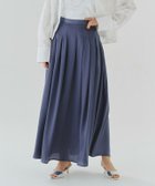 【ピエロ/Pierrot】のRASW サテンタックフレアスカート 人気、トレンドファッション・服の通販 founy(ファニー) ファッション Fashion レディースファッション WOMEN スカート Skirt Aライン/フレアスカート Flared A-Line Skirts 送料無料 Free Shipping サテン Satin シンプル Simple ドレープ Drape フレア Flare プチプライス・低価格 Affordable thumbnail インディゴブルー|ID: prp329100003828888 ipo3291000000026228837