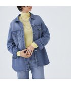 【ピエロ/Pierrot】のRASW デニムシャツジャケット 人気、トレンドファッション・服の通販 founy(ファニー) ファッション Fashion レディースファッション WOMEN アウター Coat Outerwear ジャケット Jackets 送料無料 Free Shipping 2024年 2024 2024春夏・S/S Ss,Spring/Summer,2024 ジャケット Jacket ストレッチ Stretch デニム Denim フラップ Flap プチプライス・低価格 Affordable ヨーク Yoke ルーズ Loose エレガント 上品 Elegant thumbnail インディゴ|ID: prp329100003828889 ipo3291000000025148013