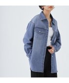 【ピエロ/Pierrot】のRASW デニムシャツジャケット 人気、トレンドファッション・服の通販 founy(ファニー) ファッション Fashion レディースファッション WOMEN アウター Coat Outerwear ジャケット Jackets 送料無料 Free Shipping 2024年 2024 2024春夏・S/S Ss,Spring/Summer,2024 ジャケット Jacket ストレッチ Stretch デニム Denim フラップ Flap プチプライス・低価格 Affordable ヨーク Yoke ルーズ Loose エレガント 上品 Elegant thumbnail ブルー|ID: prp329100003828889 ipo3291000000026435392