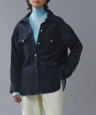 【ピエロ/Pierrot】のRASW デニムシャツジャケット 人気、トレンドファッション・服の通販 founy(ファニー) ファッション Fashion レディースファッション WOMEN アウター Coat Outerwear ジャケット Jackets ジャケット Jacket ストレッチ Stretch デニム Denim フラップ Flap プチプライス・低価格 Affordable ヨーク Yoke ルーズ Loose エレガント 上品 Elegant thumbnail 166cm / インディゴ / M|ID: prp329100003828889 ipo3291000000029342068