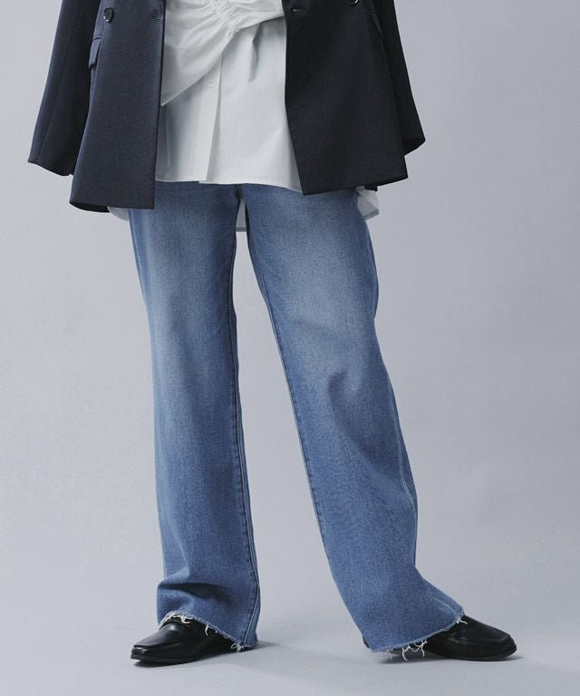 【ピエロ/Pierrot】のRASW 2typeストレートデニムパンツ インテリア・キッズ・メンズ・レディースファッション・服の通販 founy(ファニー) https://founy.com/ ファッション Fashion レディースファッション Fashion for Women パンツ Pants & Trousers デニムパンツ・ジーンズ・美脚デニム Denim Jeans & Pants インディゴ Indigo Denim ウォッシュ Washed Finish ストレッチ Stretch, Stretchy Fabric ストレート Straight, Straight Cut プチプライス・低価格 Affordable / Budget Price エレガント 上品 Elegant |ID: prp329100003828898 ipo3291000000035934489