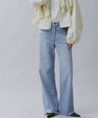 【ピエロ/Pierrot】のRASW 2typeストレートデニムパンツ 165cm / ノーマル / サックス / カットオフ / M|ID: prp329100003828898 ipo3291000000035934494