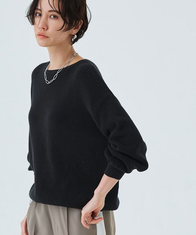 【ピエロ/Pierrot】のRASW 綿100%クルーネックニット インテリア・キッズ・メンズ・レディースファッション・服の通販 founy(ファニー) https://founy.com/ ファッション Fashion レディースファッション WOMEN トップス・カットソー Tops/Tshirt ニット Knit Tops プチプライス・低価格 Affordable ロング Long 再入荷 Restock/Back In Stock/Re Arrival 畦 Ridge |ID: prp329100003828902 ipo3291000000031838894
