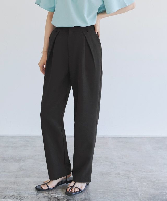 【ピエロ/Pierrot】のタックコクーンパンツ インテリア・キッズ・メンズ・レディースファッション・服の通販 founy(ファニー) https://founy.com/ ファッション Fashion レディースファッション Ladies' Fashion Online パンツ Pants ジョーゼット Georgette プチプライス・低価格 Affordable |ID: prp329100003839631 ipo3291000000026435388
