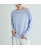 【ピエロ/Pierrot】のシアーロングスリーブTシャツ 167cm / サックス / M|ID: prp329100003866435 ipo3291000000032353638