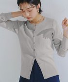 【ピエロ/Pierrot】のRASW ラメニットカーディガン 人気、トレンドファッション・服の通販 founy(ファニー) ファッション Fashion レディースファッション Fashion for Women トップス・カットソー Cut & Sew Tops ニット Knit Tops & Sweaters カーディガン・羽織り Layered Style Cardigans コンパクト Compact, Small Size シンプル Simple, Minimal トレンド Trend, Trending Now プチプライス・低価格 Affordable / Budget Price エレガント 上品 Elegant thumbnail ライトグレー|ID: prp329100003872147 ipo3291000000036125430