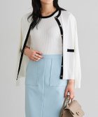 【ピエロ/Pierrot】のゴールドボタンアンサンブルニット 人気、トレンドファッション・服の通販 founy(ファニー) ファッション Fashion レディースファッション Fashion for Women トップス・カットソー Cut & Sew Tops ニット Knit Tops & Sweaters アンサンブルニット Knit Ensembles & Twin Sets アンサンブル Ensemble Set インナー Innerwear カーディガン Cardigan, Knitwear フィット Fit, Slim Fit プチプライス・低価格 Affordable / Budget Price ベーシック Basic, Essential 半袖 Short Sleeve, Half Sleeve 夏 Summer 定番 Standard, Basic Item thumbnail 166cm / 配色 / オフホワイト / M|ID: prp329100003872154 ipo3291000000036125490