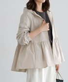 【ピエロ/Pierrot】のヘムフレアフーディブルゾン 167cm / ライトグレージュ / M|ID: prp329100003881647 ipo3291000000033396783