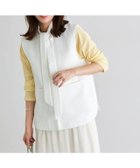 【ピエロ/Pierrot】の2wayボウタイツイードジレ 167cm / オフホワイト / M|ID: prp329100003881650 ipo3291000000032551957