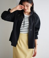 【ピエロ/Pierrot】のフリルギャザーブルゾン 人気、トレンドファッション・服の通販 founy(ファニー) ファッション Fashion レディースファッション Ladies' Fashion Online アウター Coat Outerwear ジャケット Jackets ブルゾン Blouson/Jackets スリーブ Sleeve フェミニン Feminine フリル Frills プチプライス・低価格 Affordable ベーシック Basic |ID:prp329100003881659