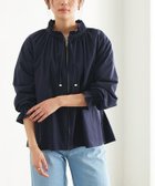 【ピエロ/Pierrot】のフリルギャザーブルゾン 人気、トレンドファッション・服の通販 founy(ファニー) ファッション Fashion レディースファッション Ladies' Fashion Online アウター Coat Outerwear ジャケット Jackets ブルゾン Blouson/Jackets スリーブ Sleeve フェミニン Feminine フリル Frills プチプライス・低価格 Affordable ベーシック Basic thumbnail ネイビー|ID: prp329100003881659 ipo3291000000032604795