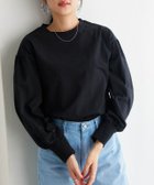 【ピエロ/Pierrot】の【イージーケア】ボリュームスリーブカットソー 166cm / ブラック / M|ID: prp329100003881667 ipo3291000000030842834