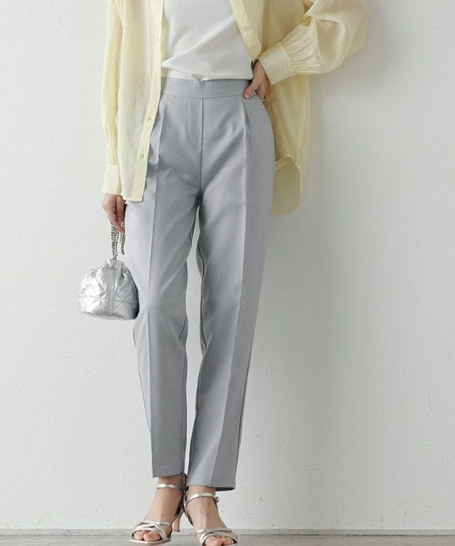 【ピエロ/Pierrot】の接触冷感リネンライクストレートパンツ インテリア・キッズ・メンズ・レディースファッション・服の通販 founy(ファニー) ファッション Fashion レディースファッション Fashion for Women パンツ Pants & Trousers ストレート Straight, Straight Cut センター Center, Center Line フロント Front, Front Design プチプライス・低価格 Affordable / Budget Price リネン Linen, Linen Fabric エレガント 上品 Elegant 167cm / アイスグレー / TM|ID: prp329100003889031 ipo3291000000035995661