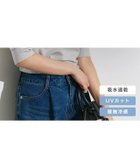 【ピエロ/Pierrot】の接触冷感パフスリーブTシャツ 人気、トレンドファッション・服の通販 founy(ファニー) ファッション Fashion レディースファッション Fashion for Women トップス・カットソー Cut & Sew Tops シャツ・ブラウス・オフィスカジュアル Elegant Blouses & Button-Ups ロングTシャツ・Tシャツ Longline T-Shirts & Tees カットソー Cut and Sewn Top カフス Cuff Design シンプル Simple, Minimal スリーブ Sleeve, Long Sleeve / Short Sleeve プチプライス・低価格 Affordable / Budget Price エレガント 上品 Elegant thumbnail 接触冷感パフスリーブTシャツ|ID: prp329100003889036 ipo3291000000036042688