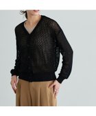 【ピエロ/Pierrot】の【アウトレットSALE!】透かし編みカーディガン 人気、トレンドファッション・服の通販 founy(ファニー) ファッション Fashion レディースファッション Fashion for Women トップス・カットソー Cut & Sew Tops カーディガン・羽織り Layered Style Cardigans アウトレット Outlet / Clearance カーディガン Cardigan, Knitwear デコルテ Décolleté, Neckline トレンド Trend, Trending Now プチプライス・低価格 Affordable / Budget Price 透かし Cut-Out, Lacework thumbnail ブラック|ID: prp329100003899523 ipo3291000000036124024